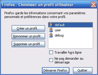 firefox profile manager